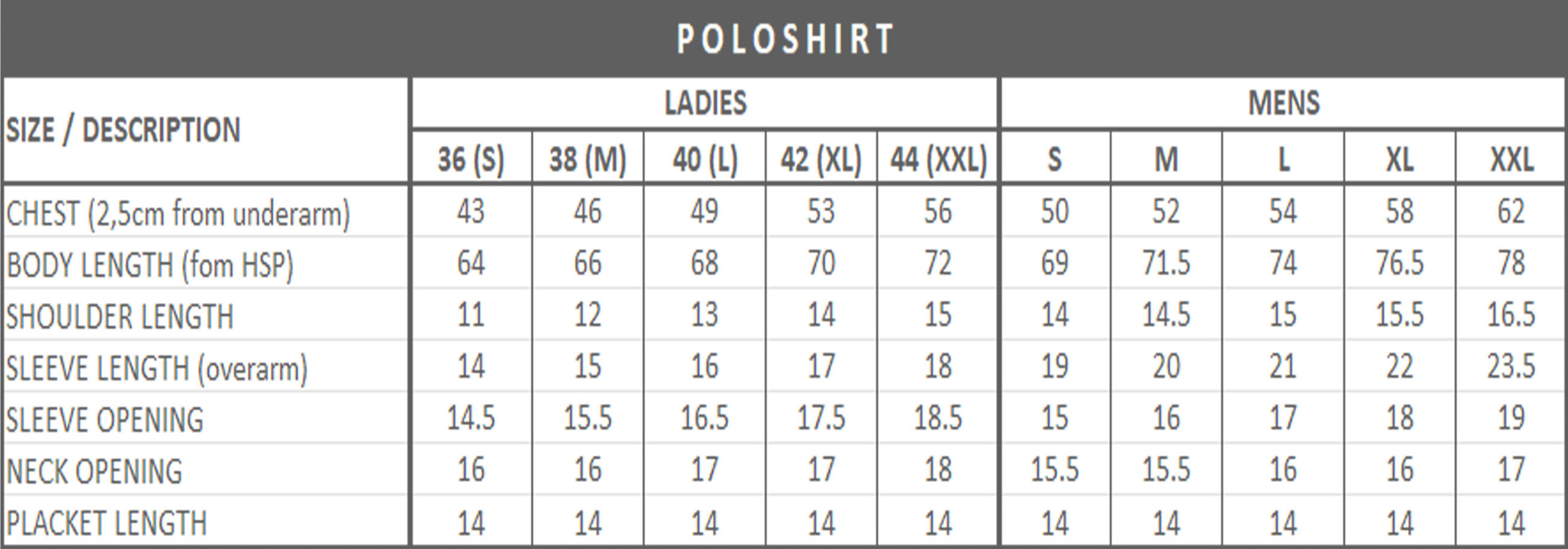 sizes-poloshirt